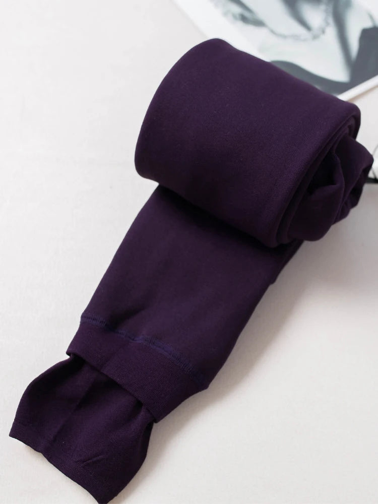 Leggings Casual High Elastic Thick Warm Skinny Pants