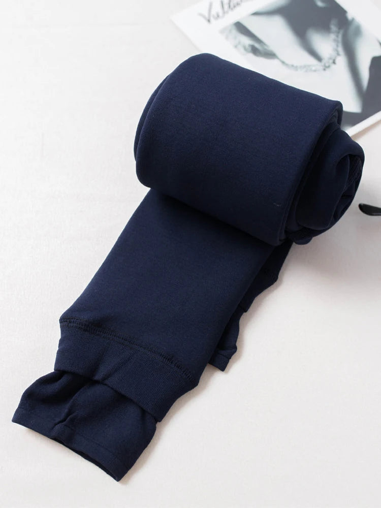 Leggings Casual High Elastic Thick Warm Skinny Pants