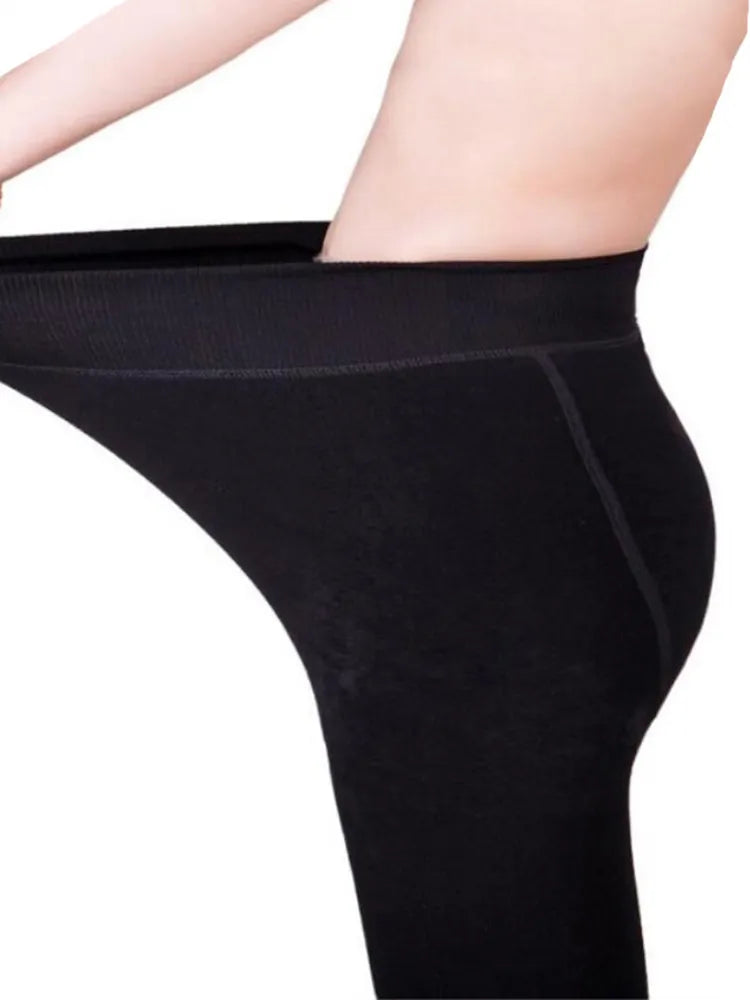 Leggings Casual High Elastic Thick Warm Skinny Pants